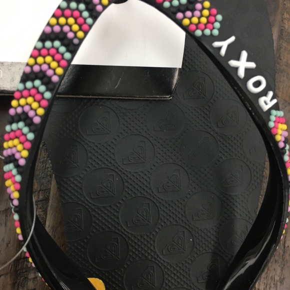 - 💐Beautiful bouquet Roxy flip-flops - Picture 5 of 5